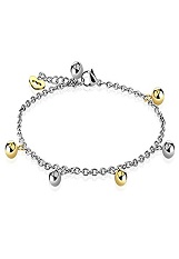 exquisite itty-bitty bead dangle baby anklet      